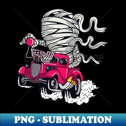 Mummy on the Run - Sublimation PNG Digital Download - Elevate Your Crafts with Transparent Art