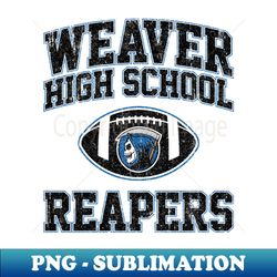 weaver high school reapers football - scream variant - instant digital download