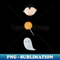 baby dracula ghost - adorable halloween sublimation design