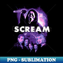 Scream - Killer Design - High-Quality Sublimation PNG Download