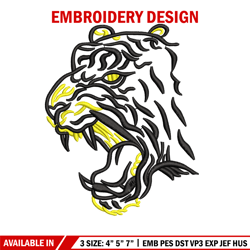 tiger face embroidery design, tiger embroidery, emb design, embroidery shirt, embroidery file, digital download