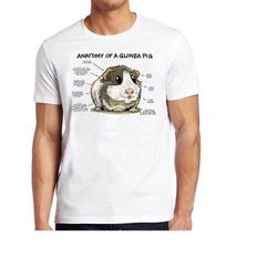 Anatomy Of A Guinea Pig T Shirt Funny Men Women Retro  Cool Gift Tee 422