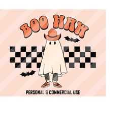 boo haw png, halloween sublimation designs, western halloween png, halloween png, retro halloween png, cute ghost png, s