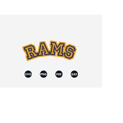 rams svg, rams stencil, rams template, football gifts, sticker svg, rams ornament svg,