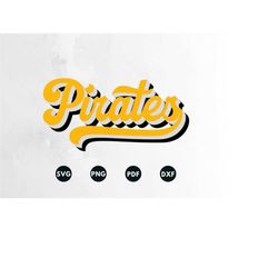 pirates svg, pirates template, pirates stencil, baseball gifts, sticker svg, pirates ornament svg,