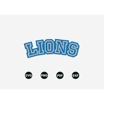 lions svg, lions stencil, lions template, football gifts, sticker svg, lions ornament svg,