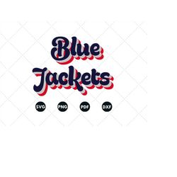 blue jackets svg, blue jackets template, blue jackets stencil, hockey gifts, sticker svg, blue jackets ornament svg,