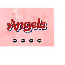 angels svg, angels template, angels stencil, baseball gifts, sticker svg, angels ornament svg,