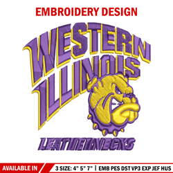 western illinois leathernecks embroidery design, western illinois leathernecks embroidery, logo sport,  ncaa embroidery.