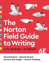 the norton field guide to writing with readings and handbook sixth edition