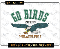 nfl philadelphia eagles embroidery design, nfl football logo embroidery design, famous football team embroidery design, football embroidery design, pes, dst, jef, files