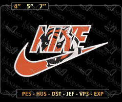 nike nfl cincinnati bengals logo embroidery design, nike nfl logo sport embroidery machine design, famous football team embroidery design, football brand embroidery, pes, dst, jef, files