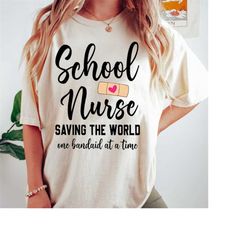 nurse shirt, school nurse, back to school nurse life, nurse gift, nurse life, nurse graduation gift, gift for nurse