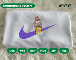 basketball brand embroidered sweatshirt, kobe bryant brand inspired embroidered sweatshirt, basketball brand embroidered hoodie, unique basketball brand embroidered sweatshirt