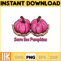 save the pumpkins png, designs breast cancer png, breast cancer png, cancer awareness, pink ribbon, pink halloween.