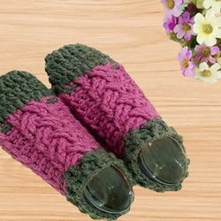 crochet women shoes pdf pattern