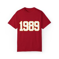 1989 taylor swift travis kelce kansas city chiefs t-shirt