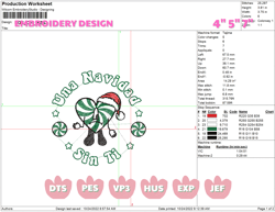 bad bunny embroidery designs, christmas embroidery designs, una navidad embroidery designs, xmas embroidery designs