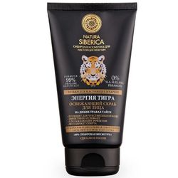 Natura Siberica Men Reviving Face Cleansing Scrub Tiger's Paw 150ml / 5.07oz