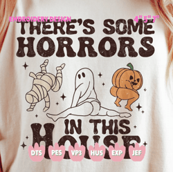 scary pumpkin embroidery machine design, horrors in house embroidery design, pumpkin halloween embroidery file