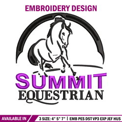 summit logo embroidery design, logo embroidery, emb design, embroidery shirt, embroidery file, digital download