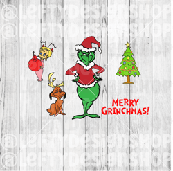 grinch bundle | christmas | svg | png | instant download