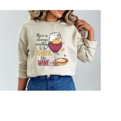 there is always something to be thankful sweatshirt, cute thanksgiving family hoodie, cute christian apparel, always tha