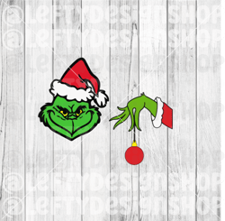 grinch bundle | christmas | svg | png | instant download