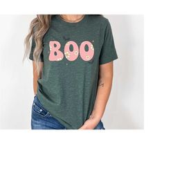 halloween boo shirt, girl halloween shirt, halloween gifts for women, boo shirt for women, funny halloween boo shirt, ha