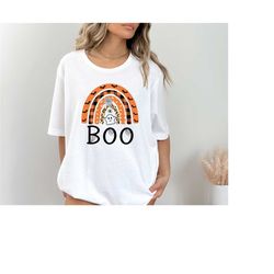 halloween boo shirt,halloween rainbow shirt,halloween party, halloween t-shirt,hocus pocus shirt,halloween funny tee,hal