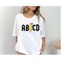 abcd shirt, cute teacher shirts, funny teacher shirt, preschool teacher shirt, prek teacher shirt, kindergarten teacher