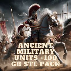 stl file pack ancient age soldiers 3d miniatur stl  100 gb