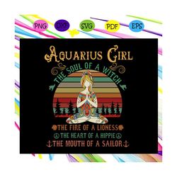 aquarius girl the soul of a witch,aquarius girl svg, aquarius for girls svg, girls aquarius svg, aquarius svg, womens aq