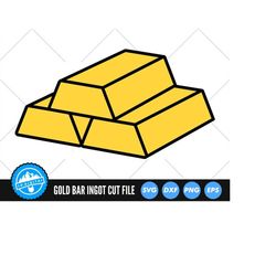 gold bars svg files | gold bullion svg cut files | golden bar vector files | gold ingot vector | gold bars svg