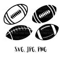 football svg, football instant digital download, football bundle, football clipart, png, cut, cricut, football silhouett