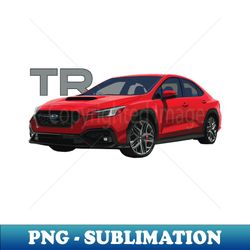 jdm tR subie VB WRX FA24 red version brembo s4 car sedan - PNG Transparent Sublimation Design - Bold & Eye-catching