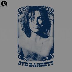 syd barrett retro style fan design png, digital download