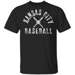 2020 kc baseball kansas city locals fan gear tshirt g500 5.3 oz. t-shirt