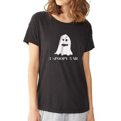 3 poppy 5 me spooky ghost women&8217s t shirt