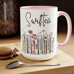 1989 taylors version swiftea mug 11oz 15oz, swiftie merch, swiftie coffee mug color, swiftie fan gift cup, music albums