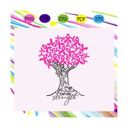 breast cancer awareness, tree svg, tree pink, cancer fighter, breast cancer, breast cancer svg, cancer awareness,trendin