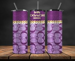 coach tumbler wrap 20 oz, logo tumbler png, fashion brand logo 40