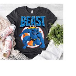 marvel x-men beast retro 90s t-shirt  90s t-shirt ,beast, storm, professor x marvel comics tee, vacation trip, disneylan