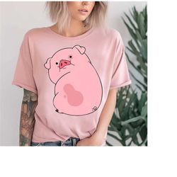 disney channel gravity falls waddles the pig shirt, channel game disney outfits shirt, disneyland family vacation  2023