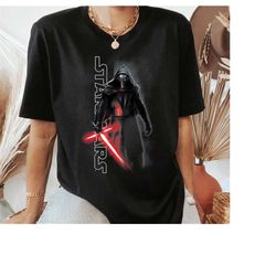 star wars kylo ren episode 7 logo graphic t-shirt ,  disneyland galaxy's edge trip shirt, may the 4th be with you, shirt