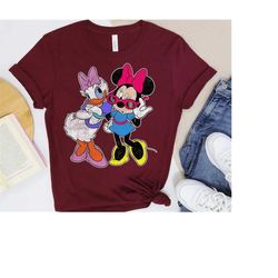 disney daisy & minnie best friends fashion shirt, mickey and friends shirt, walt disney world, magic kingdom, disneyland