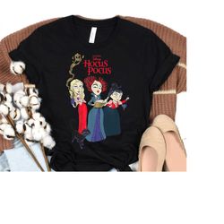 disney hocus pocus sanderson sisters witch shirt, just a bunch of hocus pocus t-shirt, disneyland halloween trip family