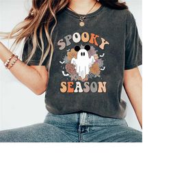 mickey ghost spooky season shirt, mickey boo halloween shirt, pumpkin mickey shirt, disney spooky shirt, disney hallowee