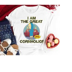 mtv i am the great cornholio design t-shirt, retro mtv logo shirt, vintage 70s 80s 90s shirt, wdw disneyland trip family