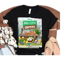 disney big city greens poster cricket and family t-shirt, big city greens tee,walt disney world,magic kingdom,disneyland